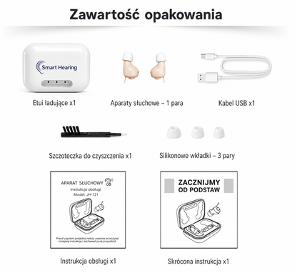 SMART HEARING - KOMFORTOWE APARATY SŁUCHOWE