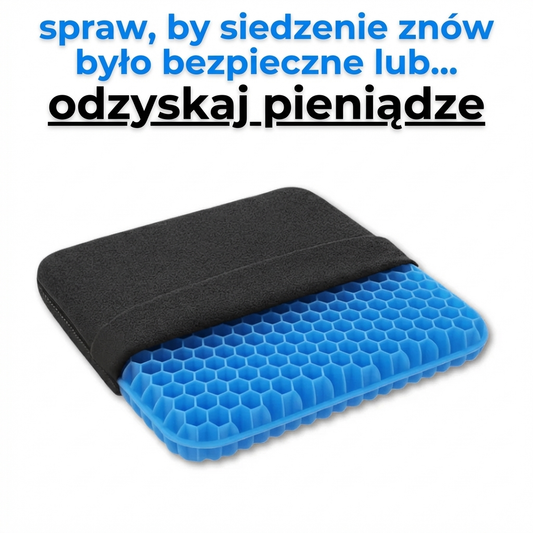 FrostySeat - Cojín de gel refrescante