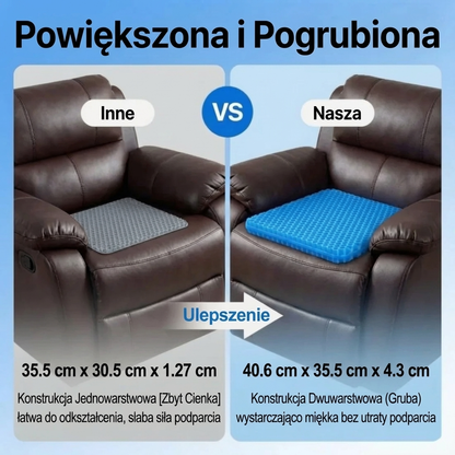 FrostySeat - Cojín de gel refrescante
