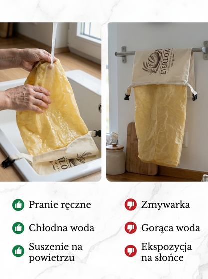 Everloaf Cotton-Beeswax Bread Bags