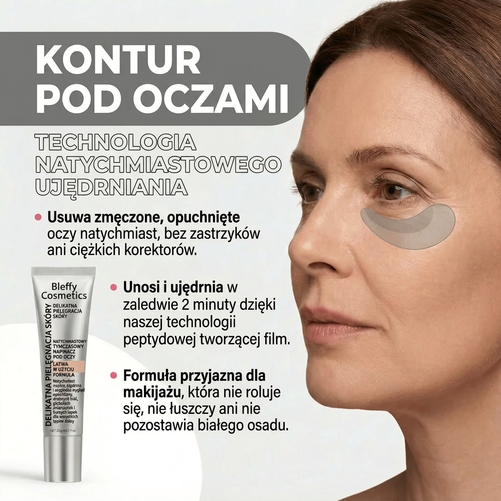 Szybki sposób na worki pod oczami w 90 sekund